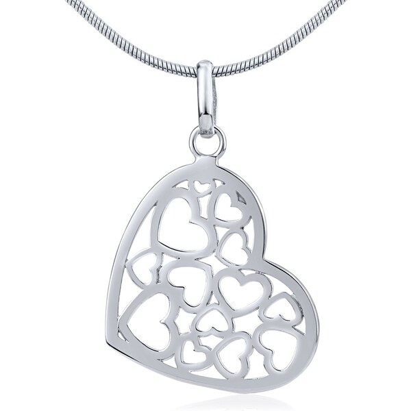 Ligot Strieborný prívesok srdce ZTJP13509 46719701