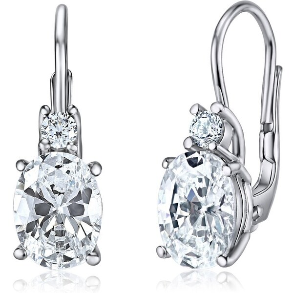 Ligot Strieborné náušnice SIERRA s čírymi zirkónmi SILVEGOB31811C 46719783