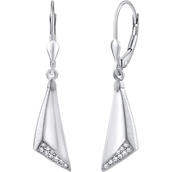 Ligot Strieborné visiace náušnice VALERIA QRE396 46720097