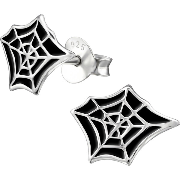 MAJYA Strieborné náušnice PAVUČINA 10714 64581337