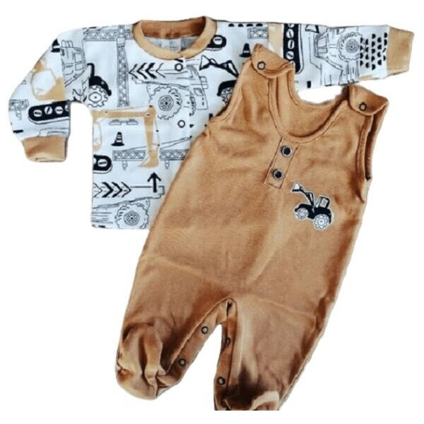 Mrofi Kabátik a dupačky Bagger Mustard 46457658