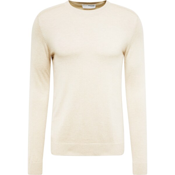 SELECTED Sveter Berg béžová / svetlobéžová 47762874