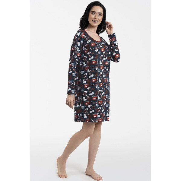 Italian Fashion nočná košeľa Makala - vianočný motív 46762774