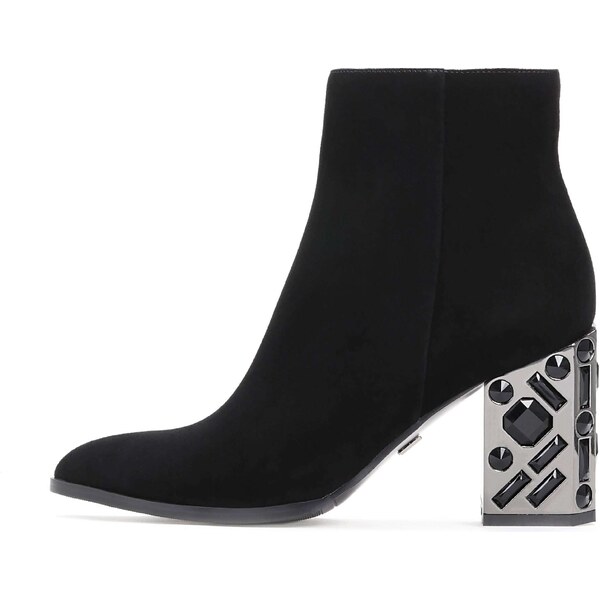 Kazar Členkové čižmy čierna 54237681