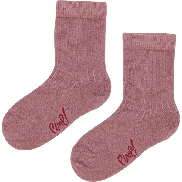 Detské ponožky s merino vlnou Emel - Růžová - ESK 100-56 46771901