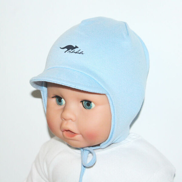 RADA Čiapka pre bábätko BOBIK Blue 46782082