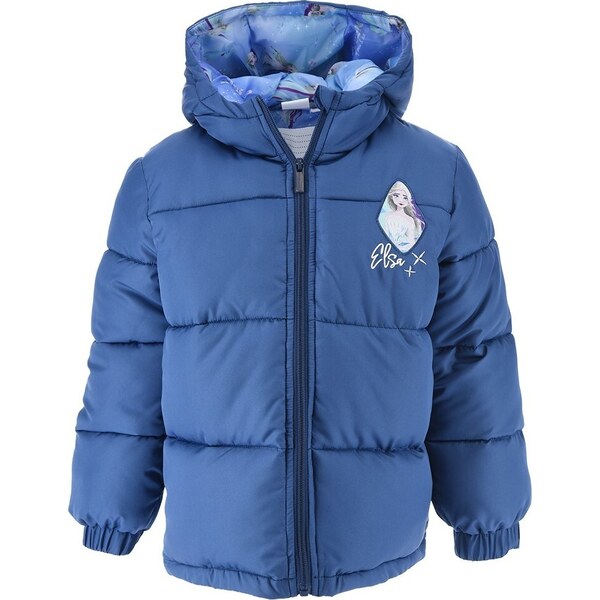Disney Frozen Elsa tmavomodrá dievčenská bunda 46752075