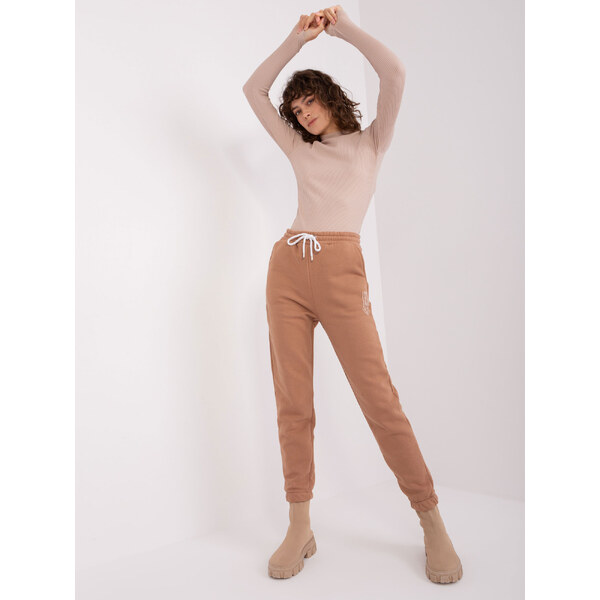 Sublevel Sweatpants-D10047O62214B3-light brown 64667439