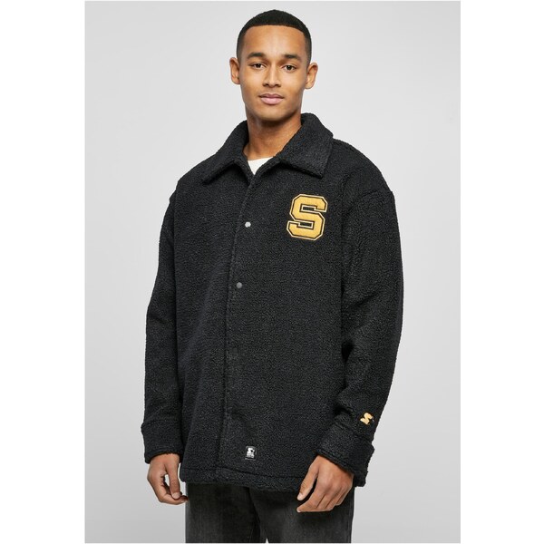 Starter Black Label Starter Sherpa Shirt Jacket Black 50541669