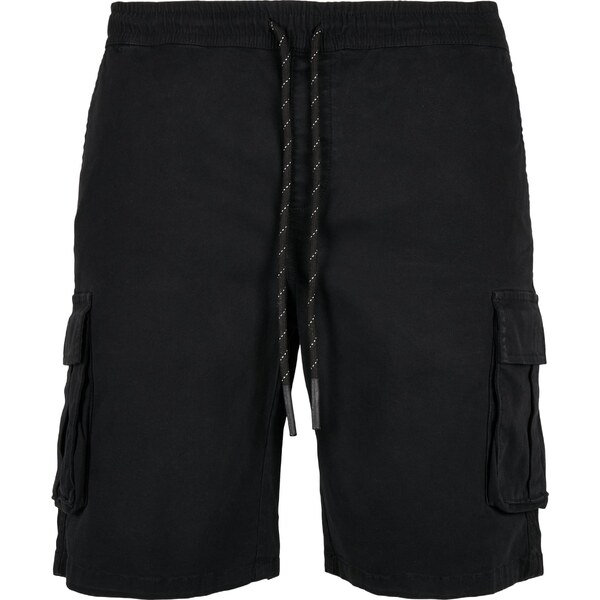 Urban Classics Drawstring cargo shorts black 50662855