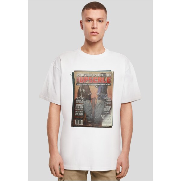 Mister Tee Mens T-shirt oversize Upscale Magazine white 56466297