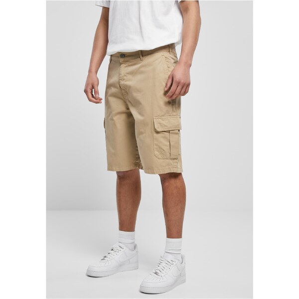 Urban Classics Mens Big Cargo Bermuda Union Shorts Beige 50543241