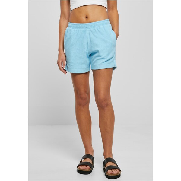 Urban Classics UC Ladies Solid Color Shorts - Blue 50685464