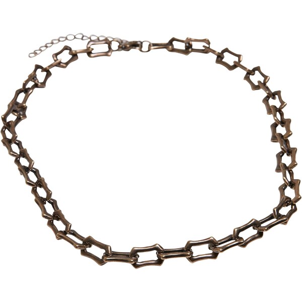 Urban Classics Robust chain necklace made of antique brass 50657713