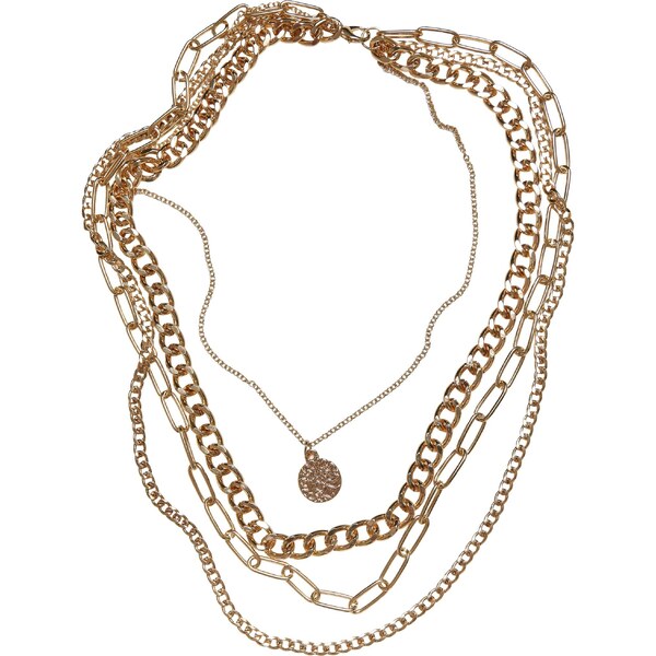 Urban Classics Penumbra necklace - gold color 50603220