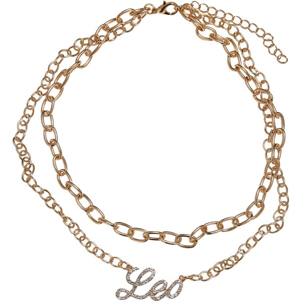 Urban Classics Diamond Zodiac Leo Necklace - Gold Color 50678993