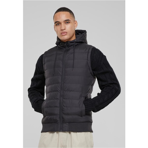 Urban Classics Small bubble hood vest blk/blk 50655485