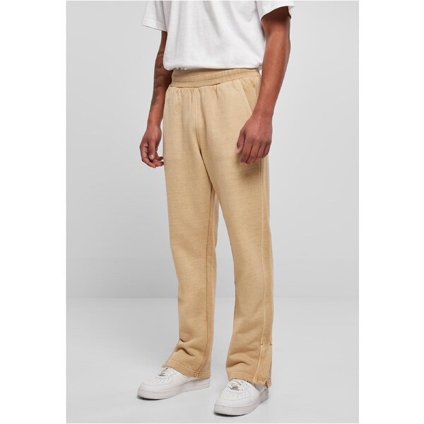 Urban Classics Heavy Terry Garment Dye Slit Sweatpants UnionBeige 50682057