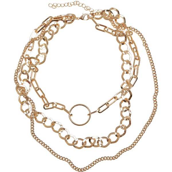 Urban Classics Ring Layering Necklace - Gold Color 50665325