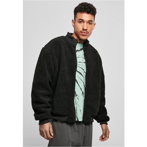 Urban Classics Sherpa Jacket Boxy Black 50521970