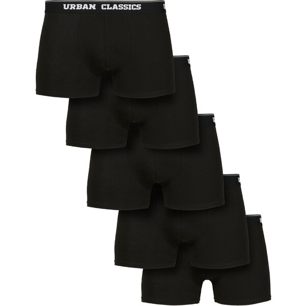 Urban Classics Organic Boxer Shorts 5-Pack blk+blk+blk+blk+blk 50667795