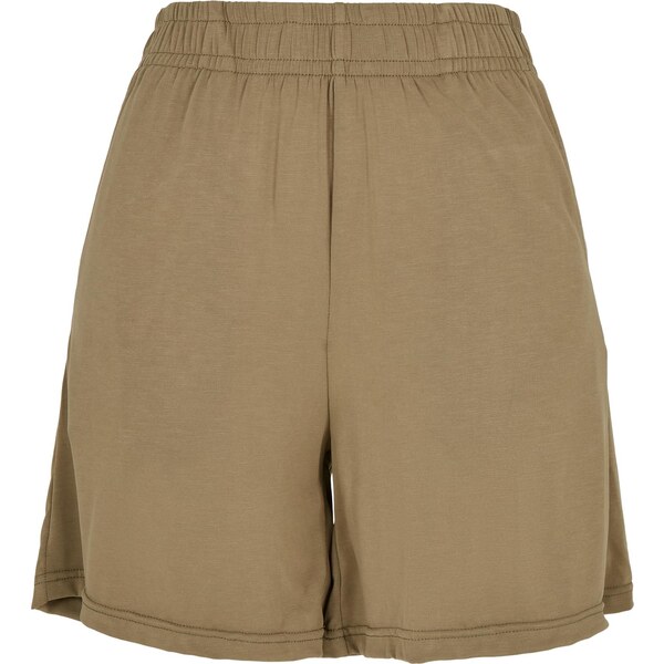 Urban Classics Womens modal shorts in khaki 65424830
