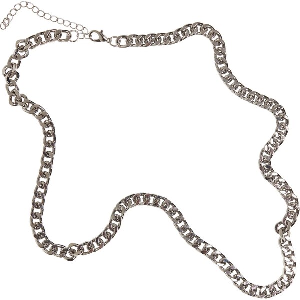 Urban Classics Long Basic Chain Necklace - Silver Color 50541870