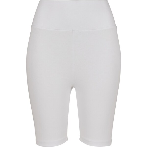Urban Classics Womens high-waisted cycling shorts white 50664349