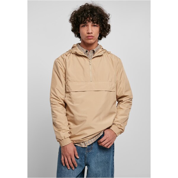 Urban Classics Basic Pull Over Jacket Unionbeige 50661200