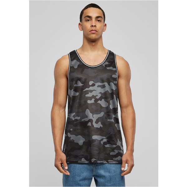 Urban Classics Camo Mesh Tanktop darkcamo 50683914