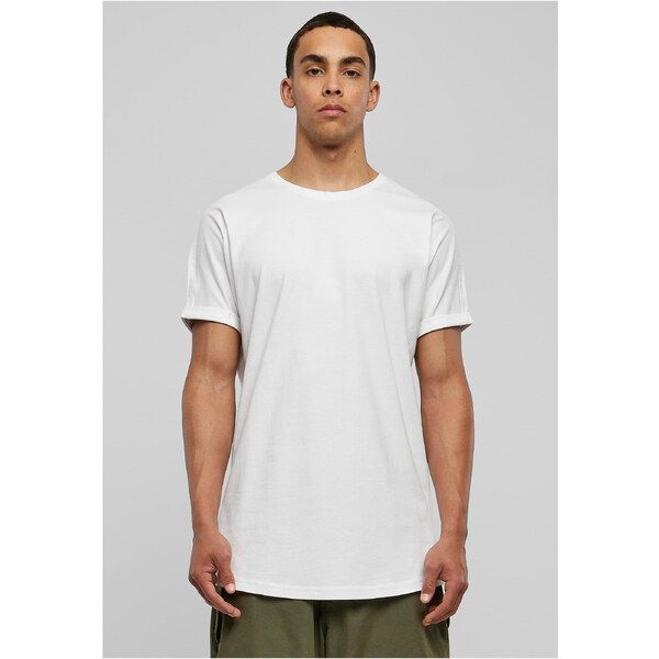 Urban Classics Long T-shirt with a long shape in white 50664806