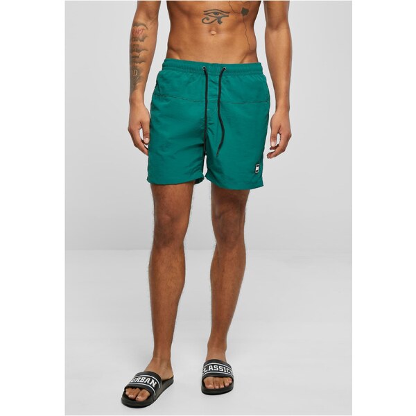 Urban Classics Mens swimwear Block green 50679382