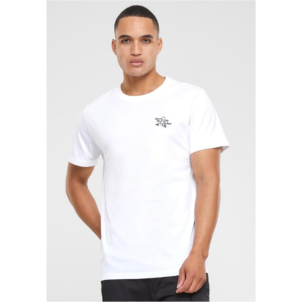 Mister Tee Penne Va Bene EMB white T-shirt 50641370