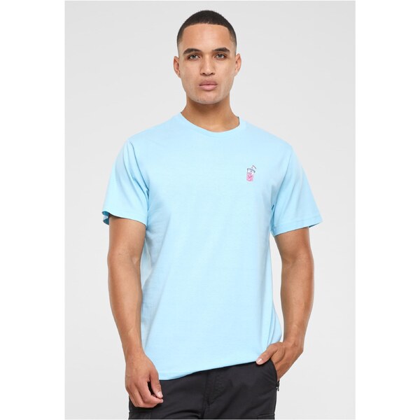 Mister Tee Good Vibes Drink Tee EMB sky blue 66316581
