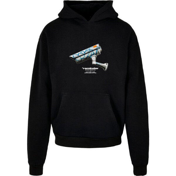 Mister Tee CCTV Ultraheavy Oversize Hoodie Black 50640846