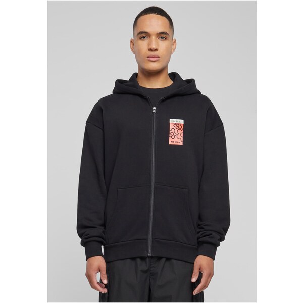 Mister Tee Puffer Peace Heavy Oversize Zip Hoody black 57624884