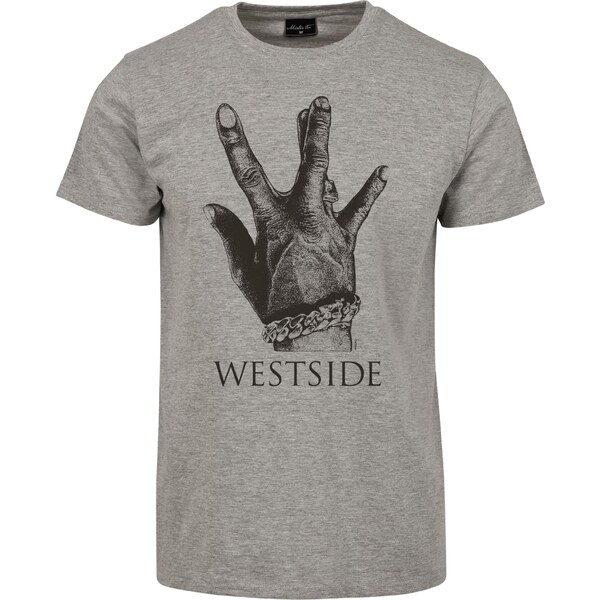 Mister Tee Westside Connection 2.0 Tee heather gray 50681118