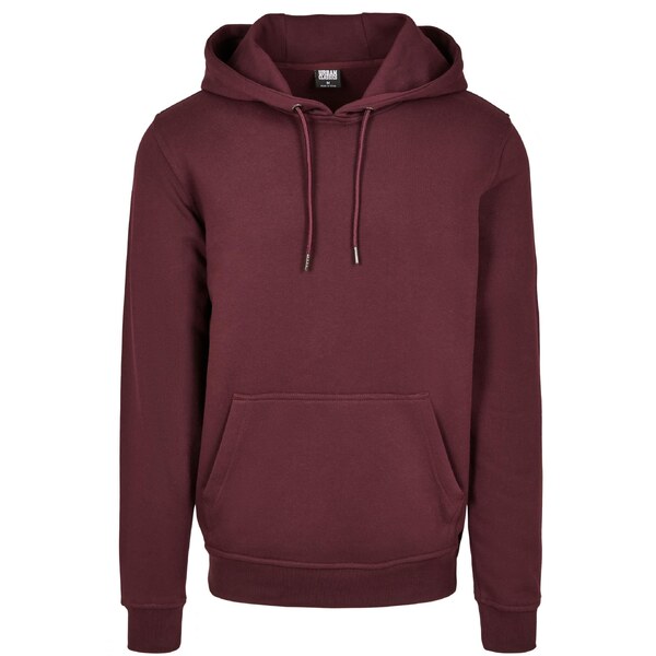 Urban Classics Basic Sweat Hoody redwine 50663749