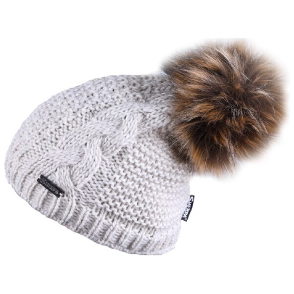 Dámska zimná čiapka Sherpa KAREN II béžová 46813605