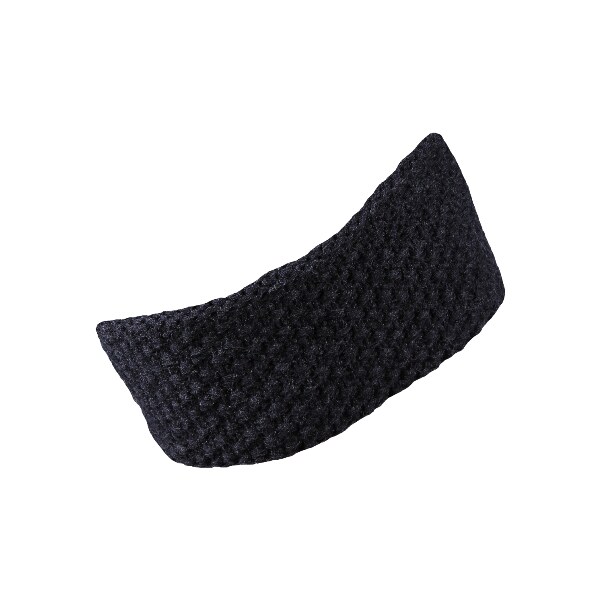 Unisex pletená čelenka Sherpa LAURA tmavo šedá 66437452