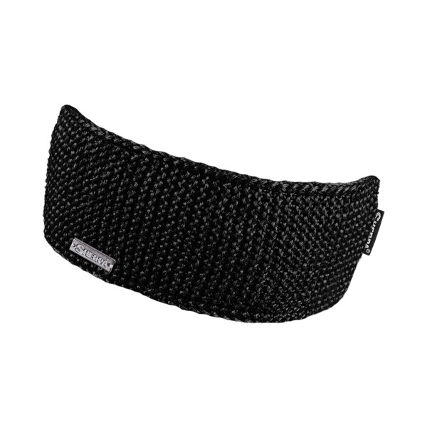 Dámska zimná pletená čelenka Sherpa MARA čierna 46813664