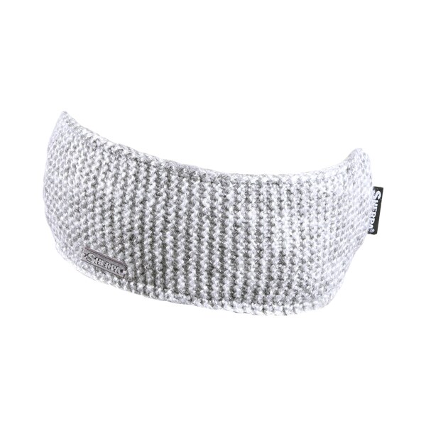 Dámska zimná pletená čelenka Sherpa MARA šedá 46813666