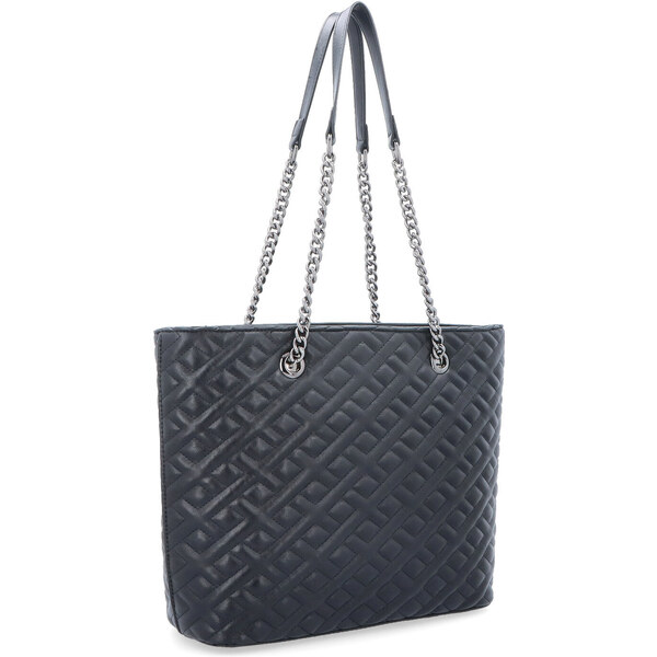 Kabelka zo syntetickej kože cez rameno Le Sands čierna 4250 C 47092320