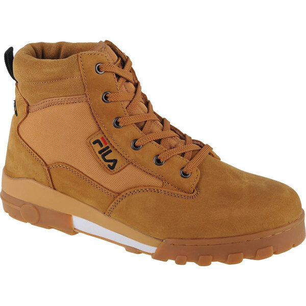 Hnedé členkové topánky Fila Grunge II Mid FFM0165-23015 46816586