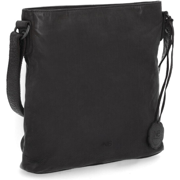 Kožená kabelka crossbody Noelia Bolger čierna NB 2001 C 47092108