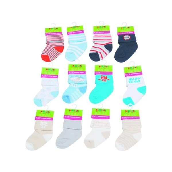 Dojčenské ponožky PIDILIDI 0-6 M PD501 65903626