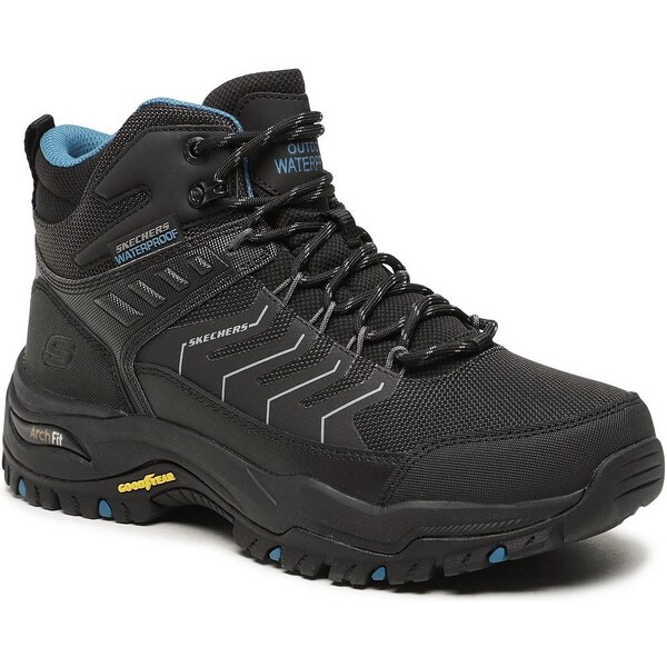 Trekingová pánske Skechers Arch Fit Dawson - RAVENO - 204634/BLK 46771880