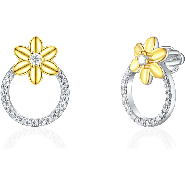 Olivie Strieborné náušnice KRUH 7925 46927160