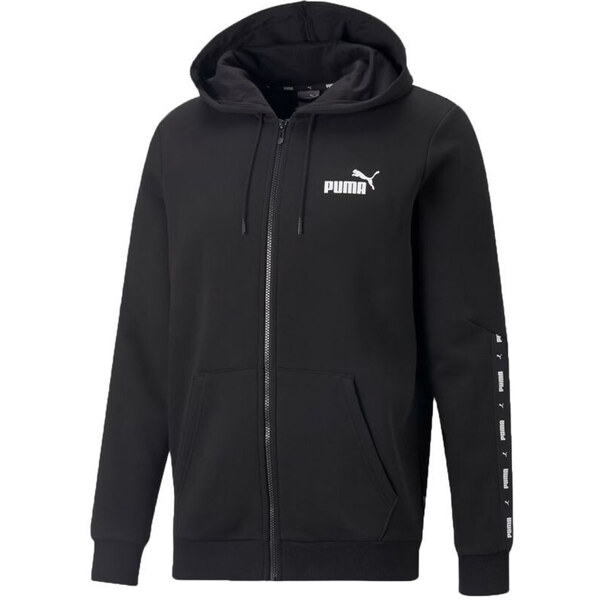 Mikina Puma ESS+ Tape Full-Zip Hoodie FL M 670270 01 pánske 49777215