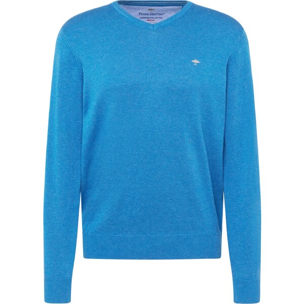 FYNCH-HATTON Sveter kráľovská modrá / sivá 66171614